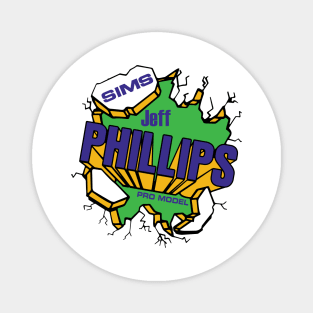 Sims Jeff Phillips Skateboard Magnet